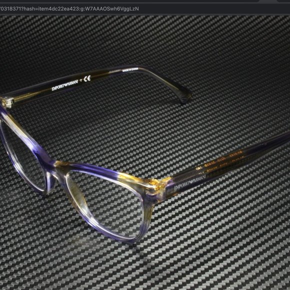 Emporio Armani Women's Violet Havana Eyeglasses!